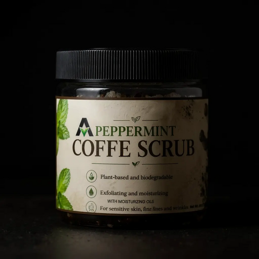 Peppermint Coffee Scrub AlphaVIT Peppermint Coffee Scrub AlphaVIT Body Care