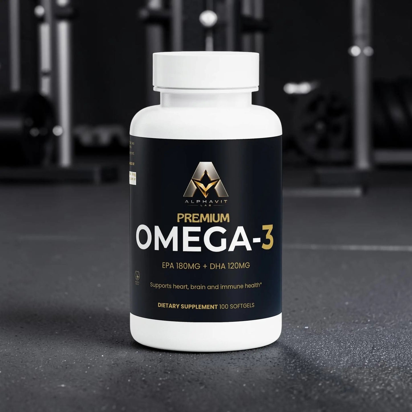 Omega-3 EPA 180mg + DHA 120mg AlphaVIT Omega-3 EPA 180mg + DHA 120mg AlphaVIT Fish Oil & Omega Fatty Acids