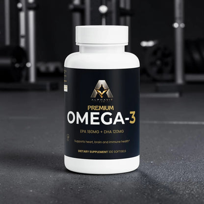 Omega-3 EPA 180mg + DHA 120mg AlphaVIT Omega-3 EPA 180mg + DHA 120mg AlphaVIT Fish Oil & Omega Fatty Acids