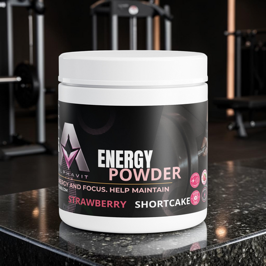 Energy Powder (Strawberry Shortcake)
