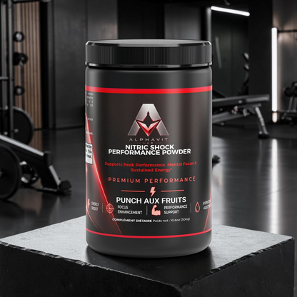 Nitric Shock Pre-Workout Powder (Fruit Punch)