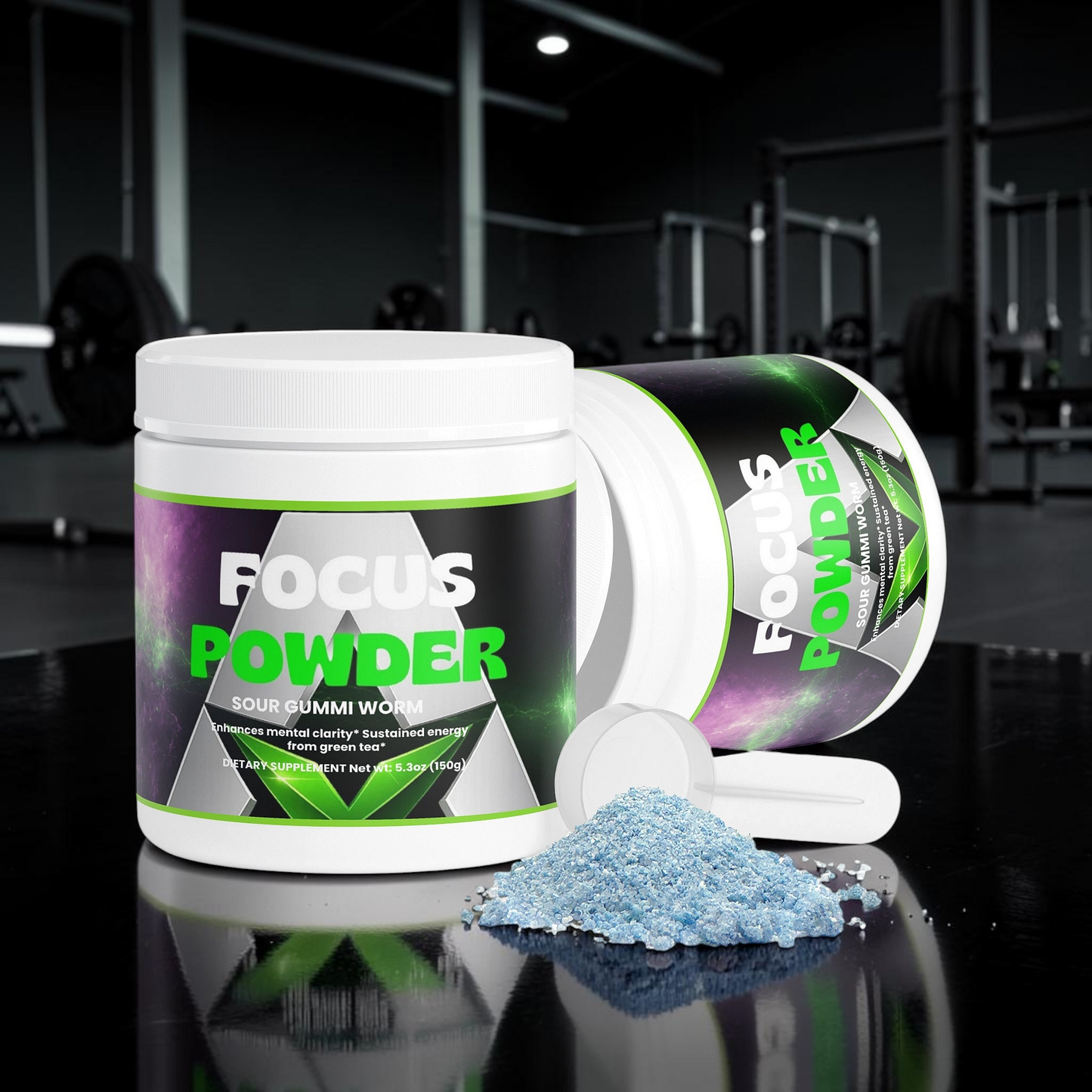 Focus Powder (Sour Gummi Worm)