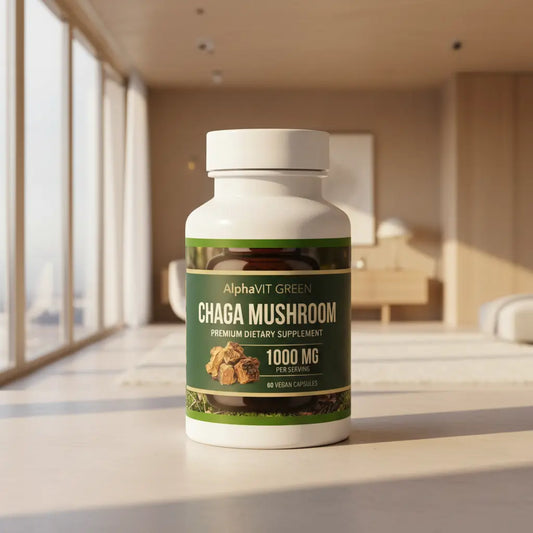 Chaga Mushroom 1000 mg AlphaVIT Chaga Mushroom 1000 mg AlphaVIT Mushroom Products