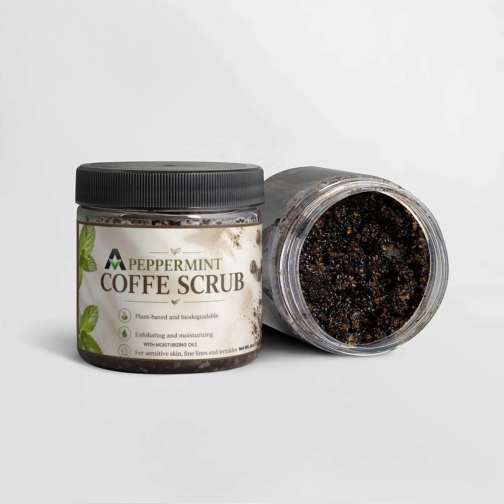 Peppermint Coffee Scrub AlphaVIT Peppermint Coffee Scrub AlphaVIT Body Care