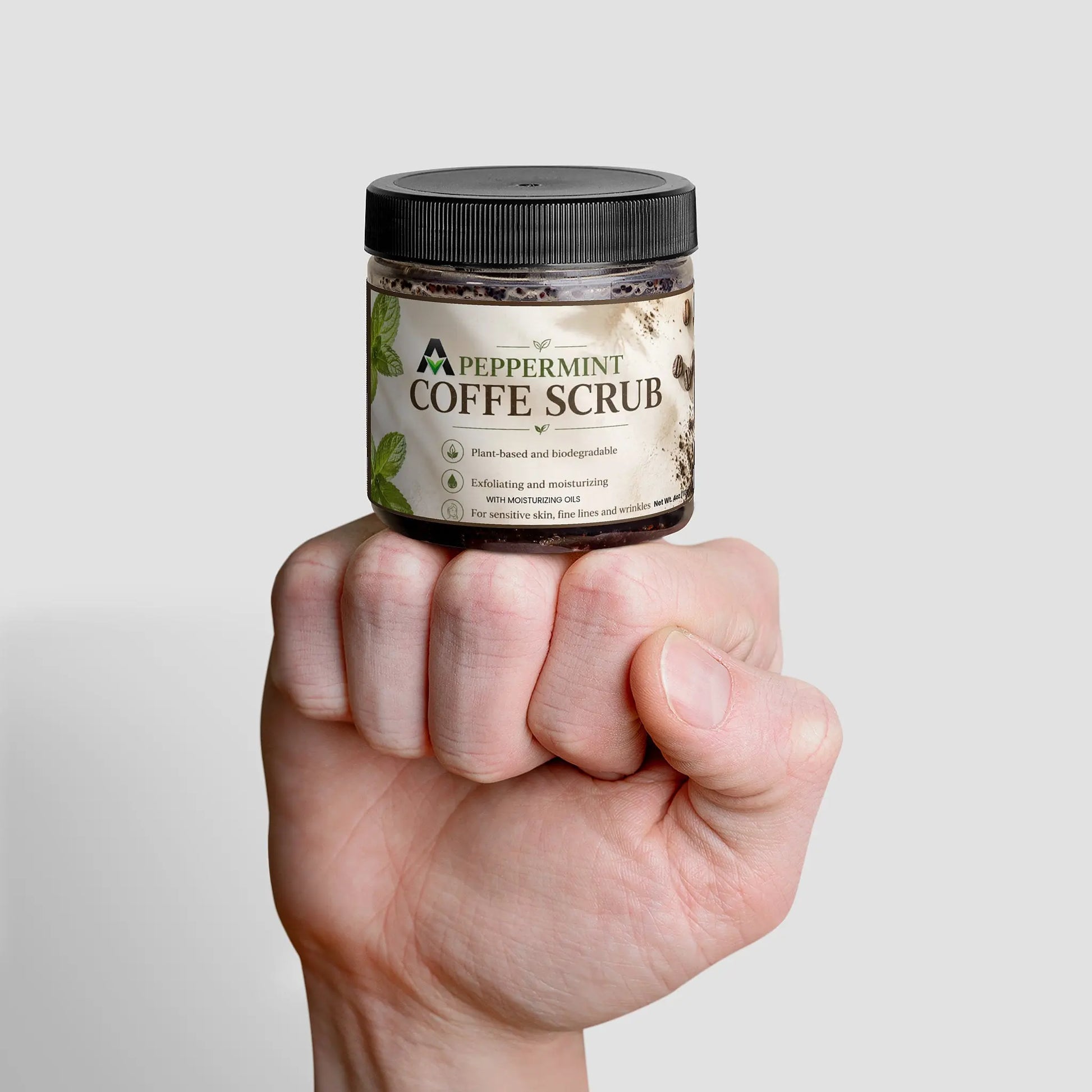 Peppermint Coffee Scrub AlphaVIT Peppermint Coffee Scrub AlphaVIT Body Care