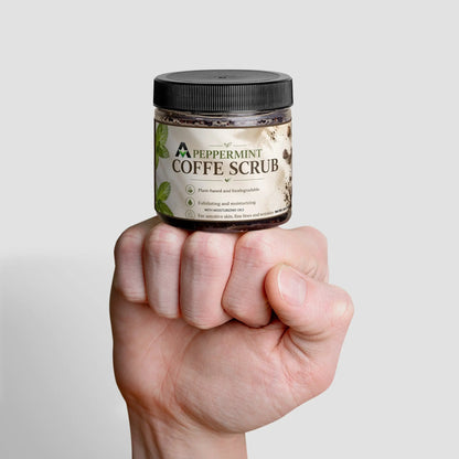 Peppermint Coffee Scrub AlphaVIT Peppermint Coffee Scrub AlphaVIT Body Care