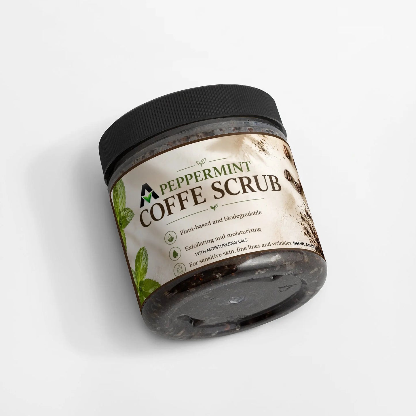 Peppermint Coffee Scrub AlphaVIT Peppermint Coffee Scrub AlphaVIT Body Care