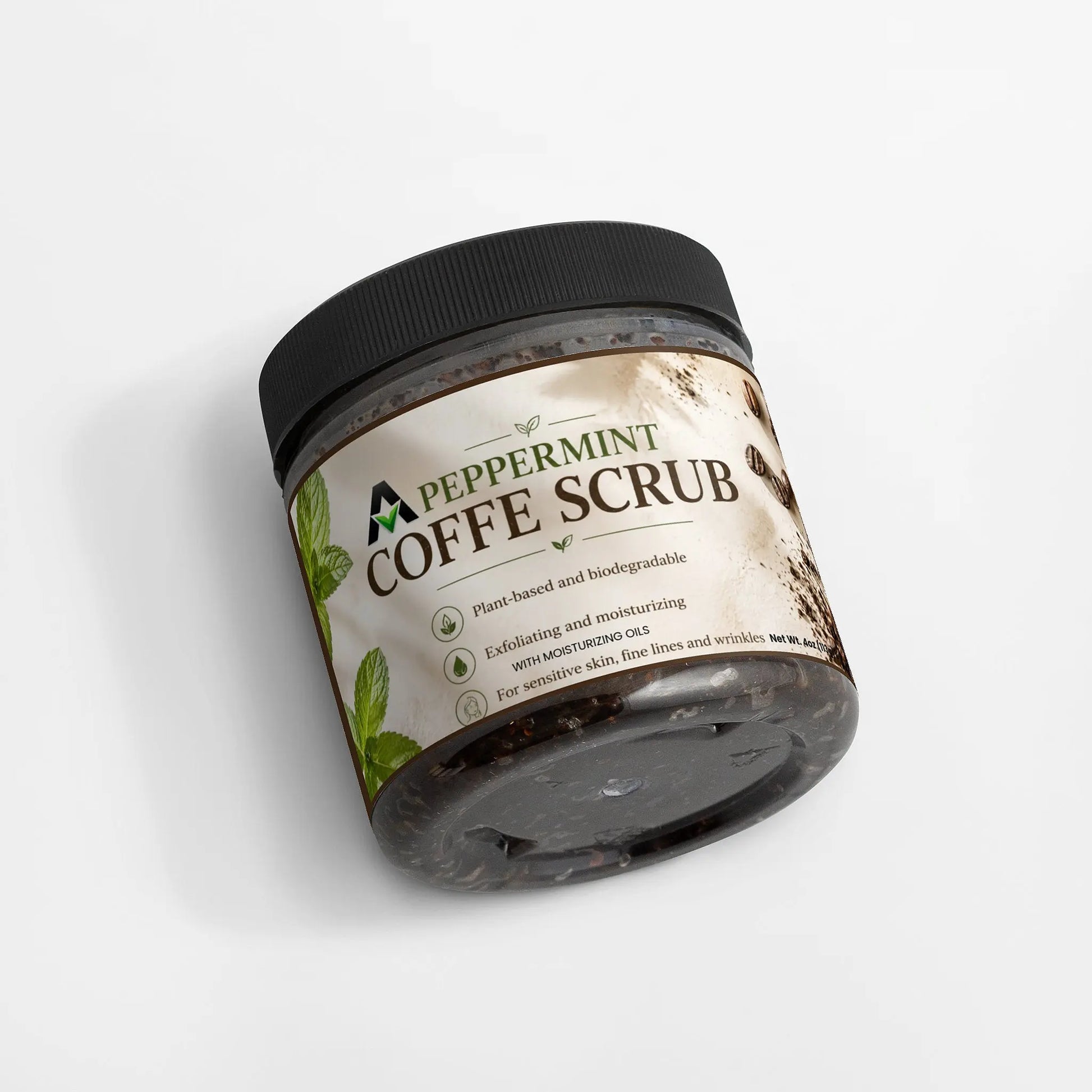 Peppermint Coffee Scrub AlphaVIT Peppermint Coffee Scrub AlphaVIT Body Care