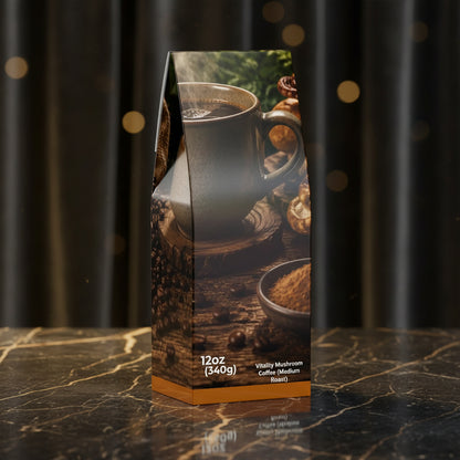 Vitality Mushroom Coffee (Medium Roast) AlphaVIT Vitality Mushroom Coffee (Medium Roast) AlphaVIT Coffee & Tea