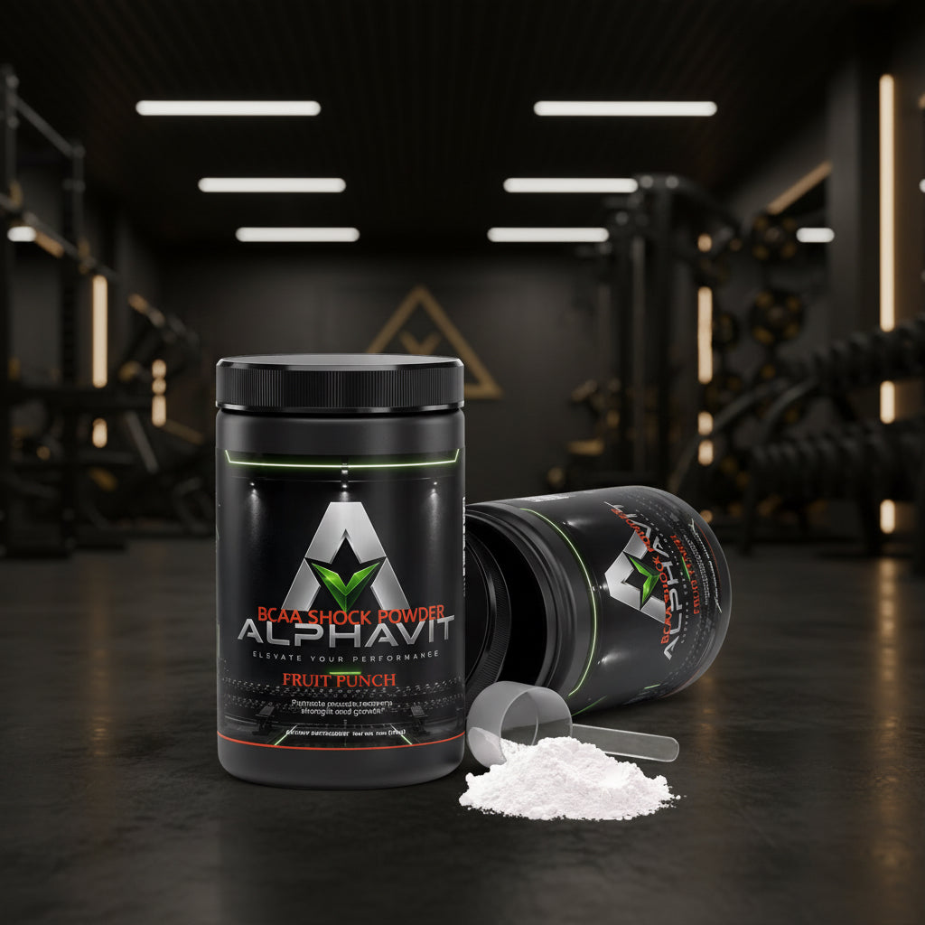 BCAA Shock Powder (Fruit Punch) AlphaVIT BCAA Shock Powder (Fruit Punch) AlphaVIT Intra-Workout Supplements