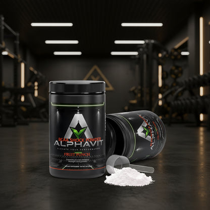 BCAA Shock Powder (Fruit Punch) AlphaVIT BCAA Shock Powder (Fruit Punch) AlphaVIT Intra-Workout Supplements