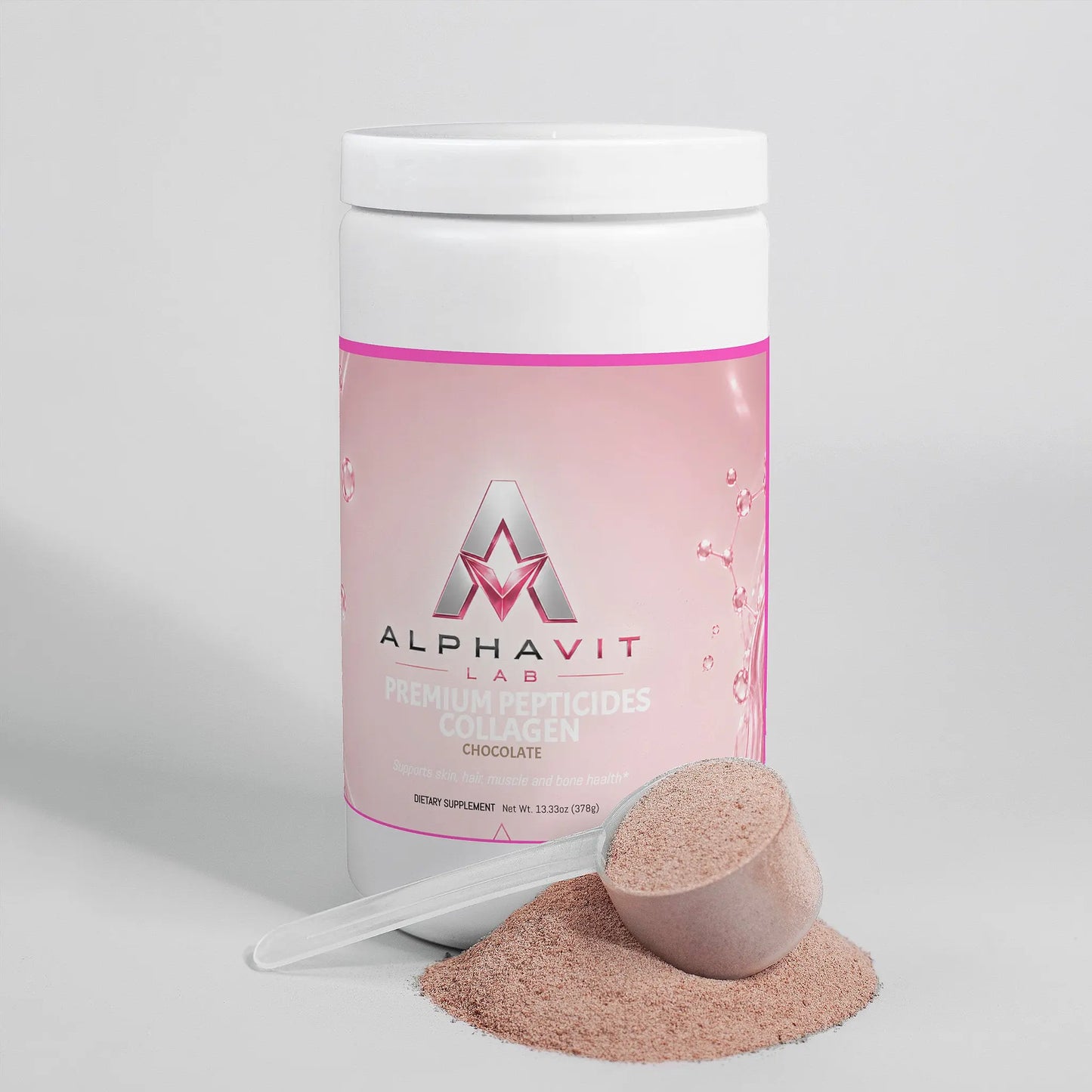 Grass-Fed Collagen Peptides Powder (Chocolate) AlphaVIT Grass-Fed Collagen Peptides Powder (Chocolate) AlphaVIT Skin, Hair & Nail Health