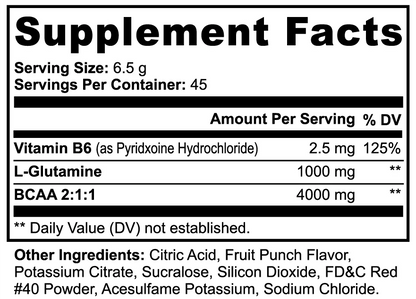 BCAA Shock Powder (Fruit Punch) AlphaVIT BCAA Shock Powder (Fruit Punch) AlphaVIT Intra-Workout Supplements