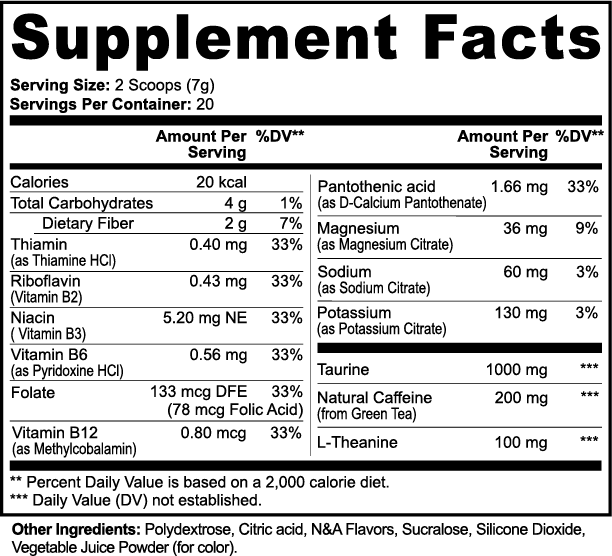 Energy Powder (Melon)