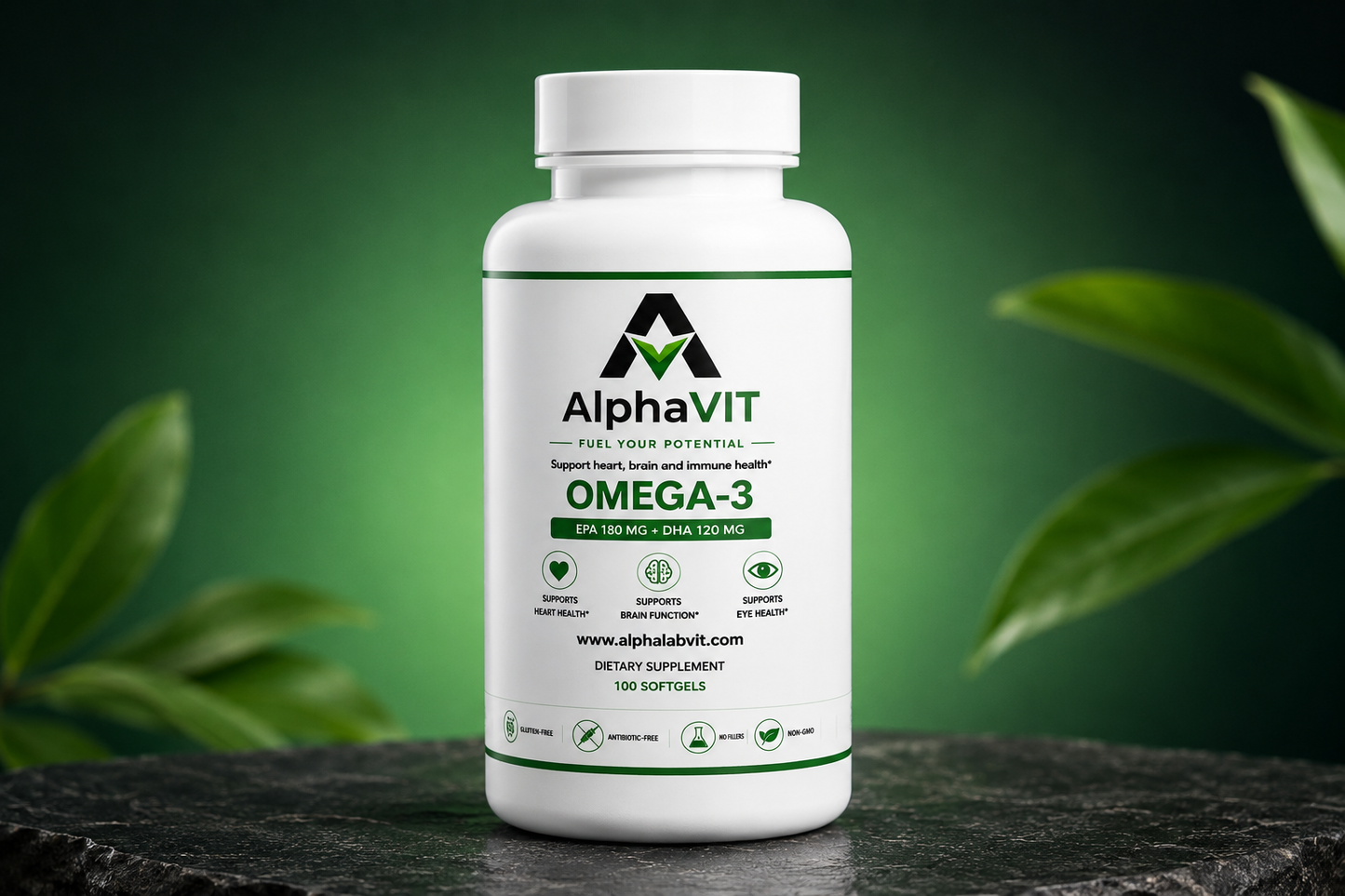 Omega-3 EPA 180mg + DHA 120mg