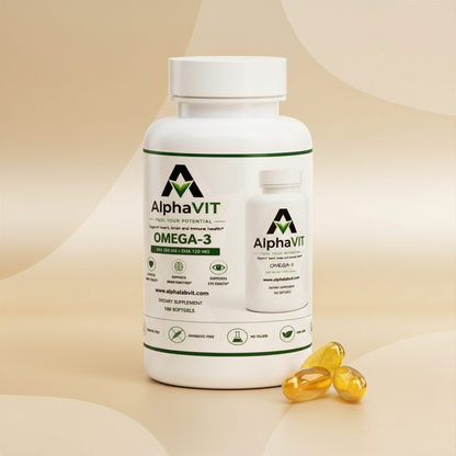 Omega-3 EPA 180mg + DHA 120mg