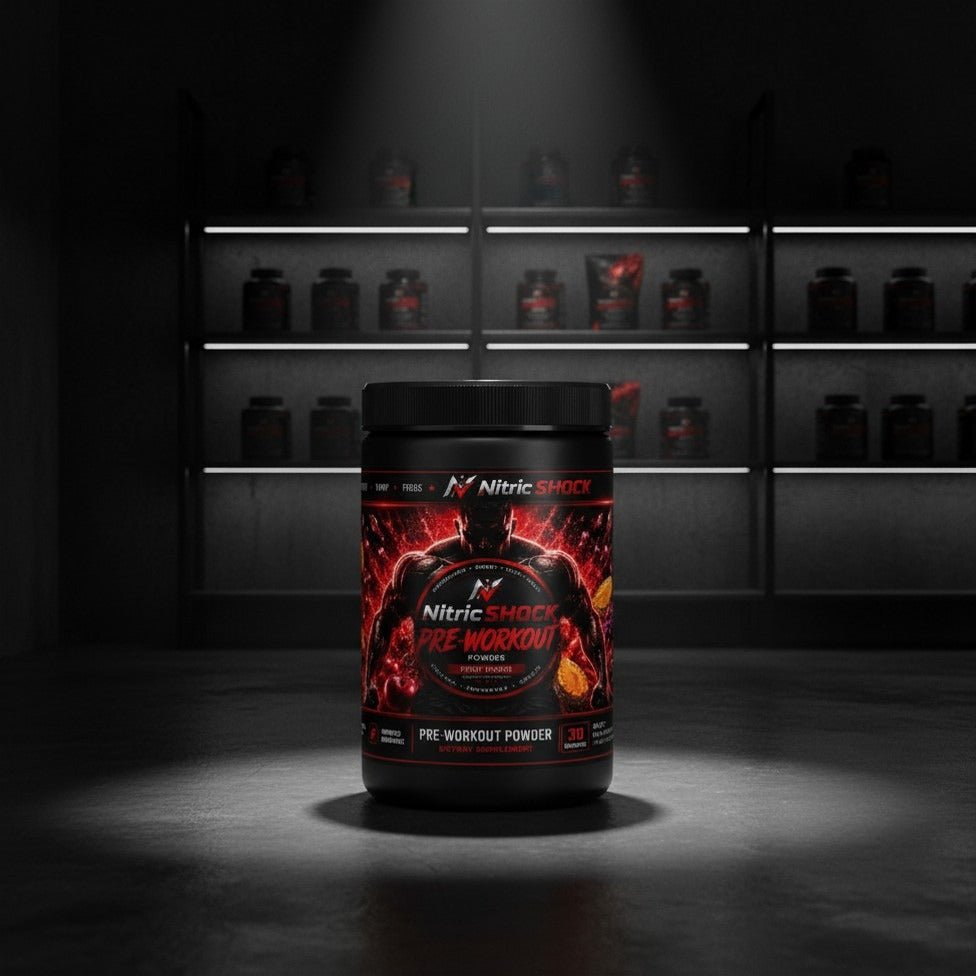 Nitric Shock Pre-Workout Powder (Fruit Punch)