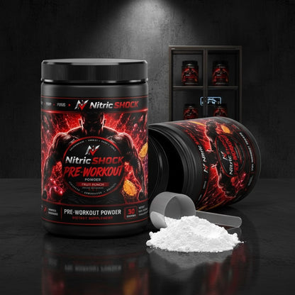 Nitric Shock Pre-Workout Powder (Fruit Punch)
