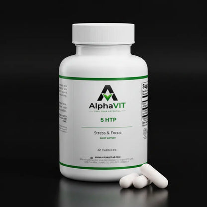 5-HTP — Soutien de l'Humeur et du Bien-Être Mental | 60 Gélules AlphaVIT 5-HTP — Soutien de l'Humeur et du Bien-Être Mental | 60 Gélules AlphaVIT Specialty Supplements