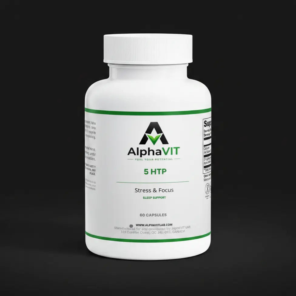 5-HTP — Soutien de l'Humeur et du Bien-Être Mental | 60 Gélules AlphaVIT 5-HTP — Soutien de l'Humeur et du Bien-Être Mental | 60 Gélules AlphaVIT Specialty Supplements