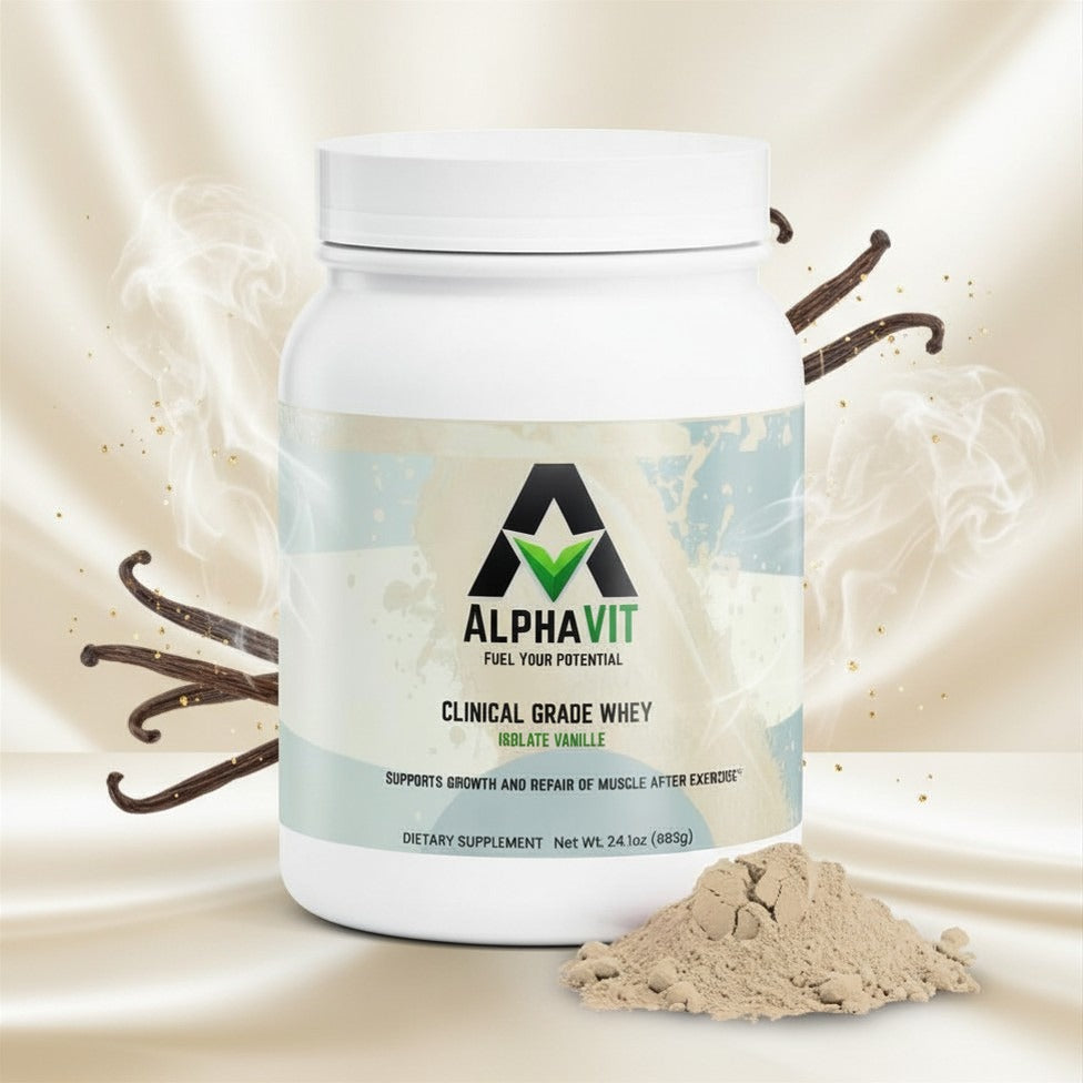 CLINICAL GRADE WHEY ISOLATE  ISOLATE VANILLE