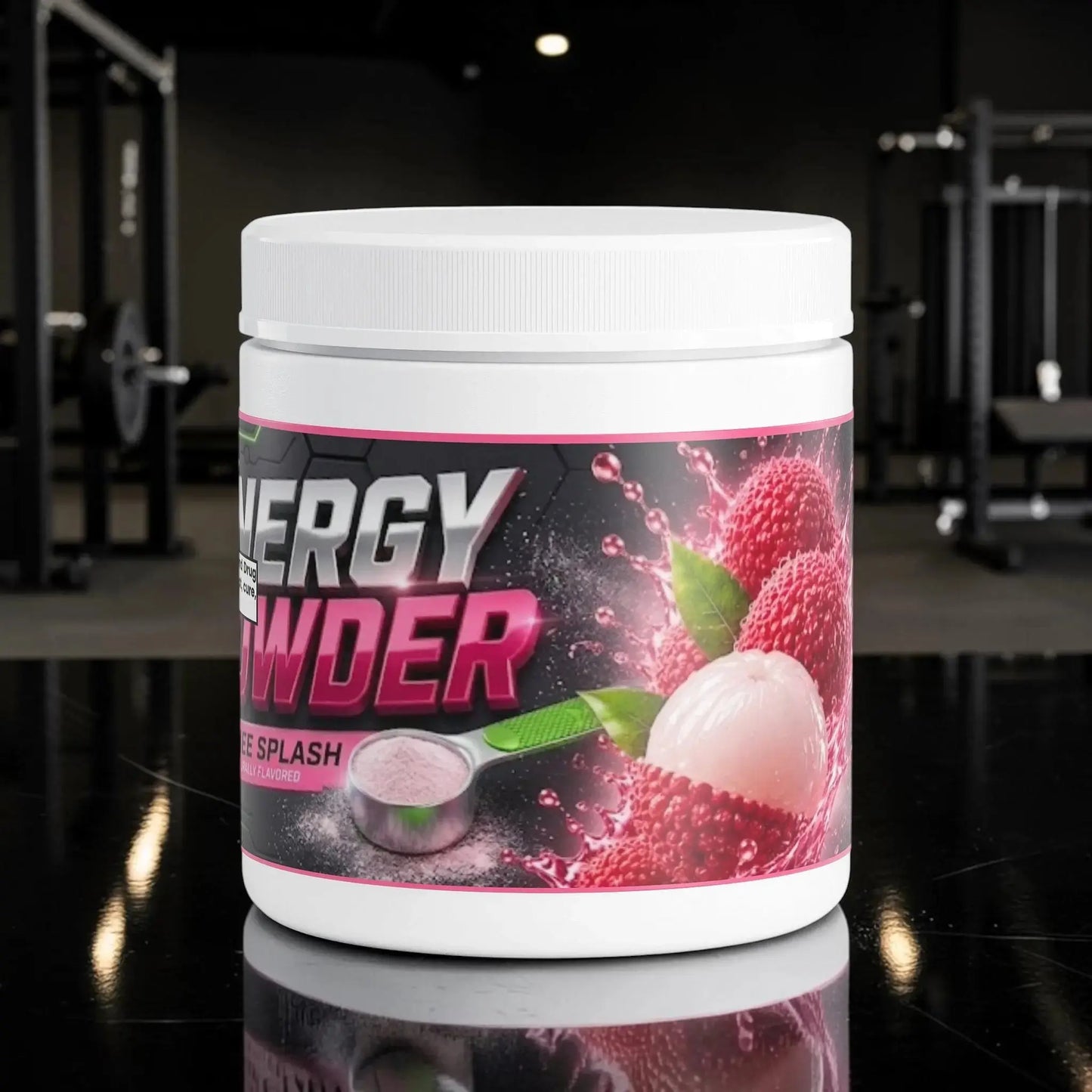 Energy Powder AlphaVIT saveur lychee — poudre énergétique sans sucre