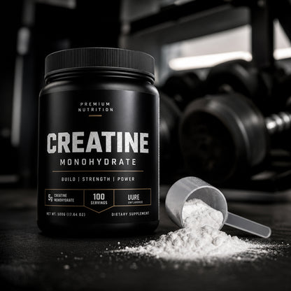 Créatine Monohydrate — Force, Volume et Récupération