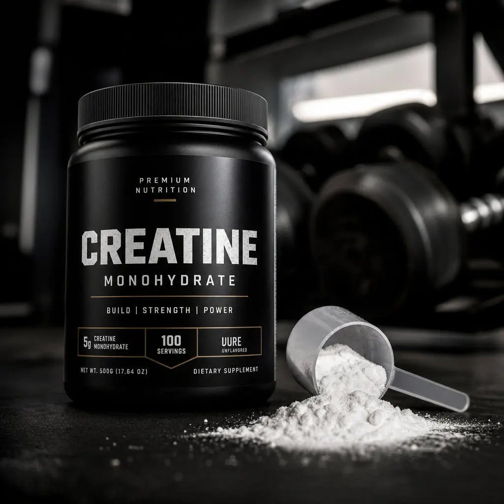 Créatine Monohydrate — Force, Volume et Récupération AlphaVIT Créatine Monohydrate — Force, Volume et Récupération AlphaVIT Muscle Builders