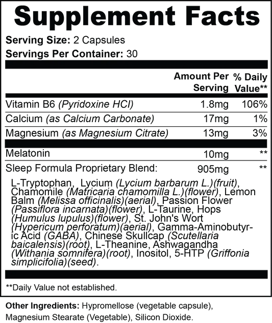 Sleep Support AlphaVIT Sleep Support AlphaVIT Sleep & Relaxation