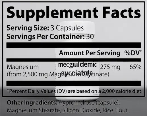 Magnesium Glycinate AlphaVIT Magnesium Glycinate AlphaVIT Vitamins & Minerals