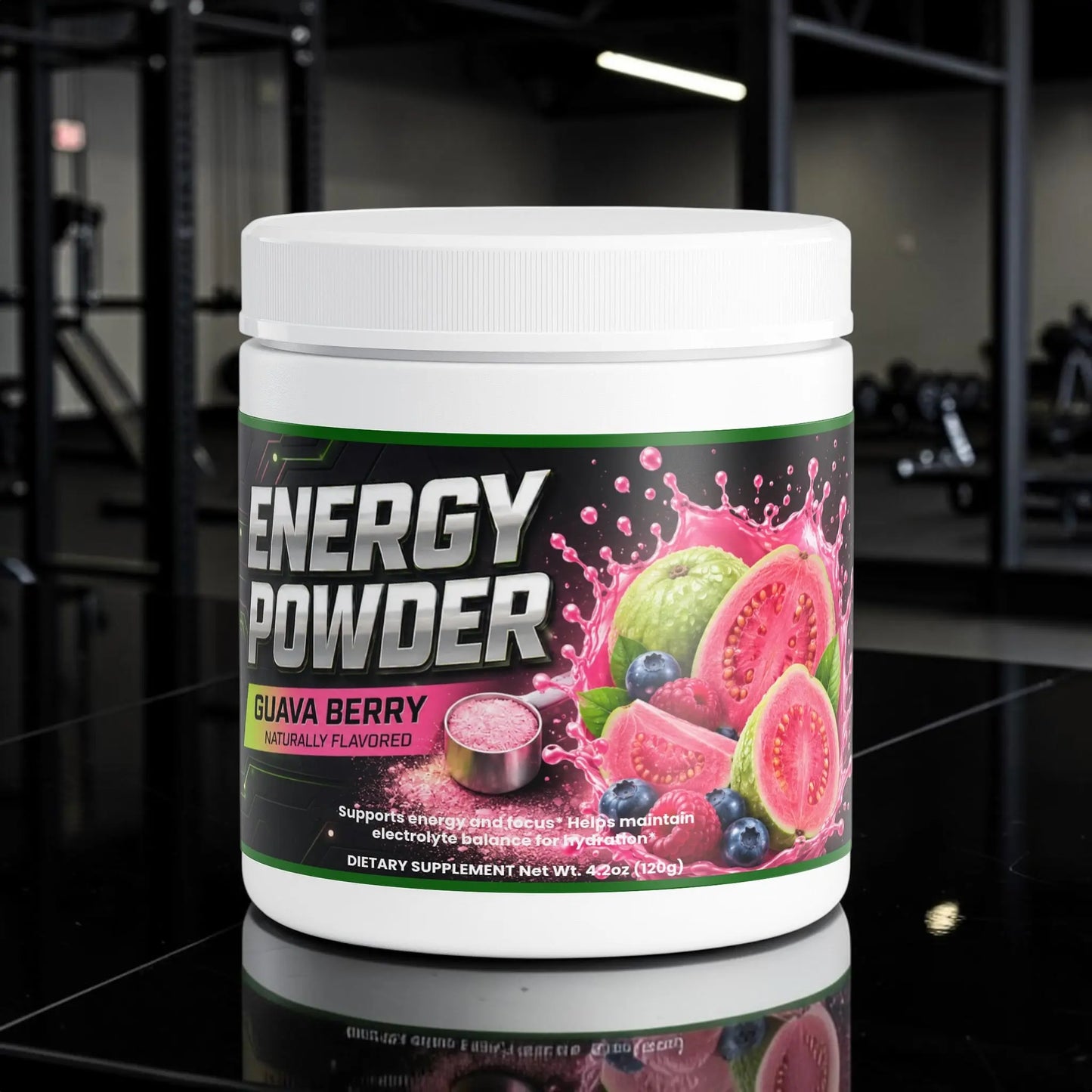 Energy Powder (Guava Berry) AlphaVIT Energy Powder (Guava Berry) AlphaVIT Pre-Workout Supplements