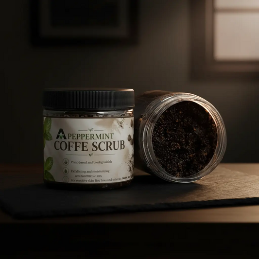 Peppermint Coffee Scrub AlphaVIT Peppermint Coffee Scrub AlphaVIT Body Care